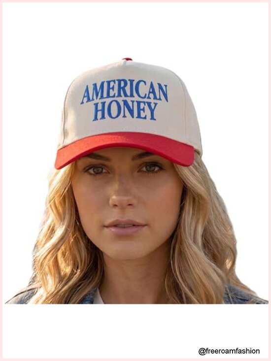 Retro 2-Tone Canvas Baseball Cap, Funny Embroidered Distressed Snapback, main image 5